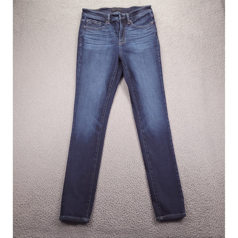 BUCKLE Black Jeans Size 28x30 Fit No 75 Skinny High Rise Stretch Denim